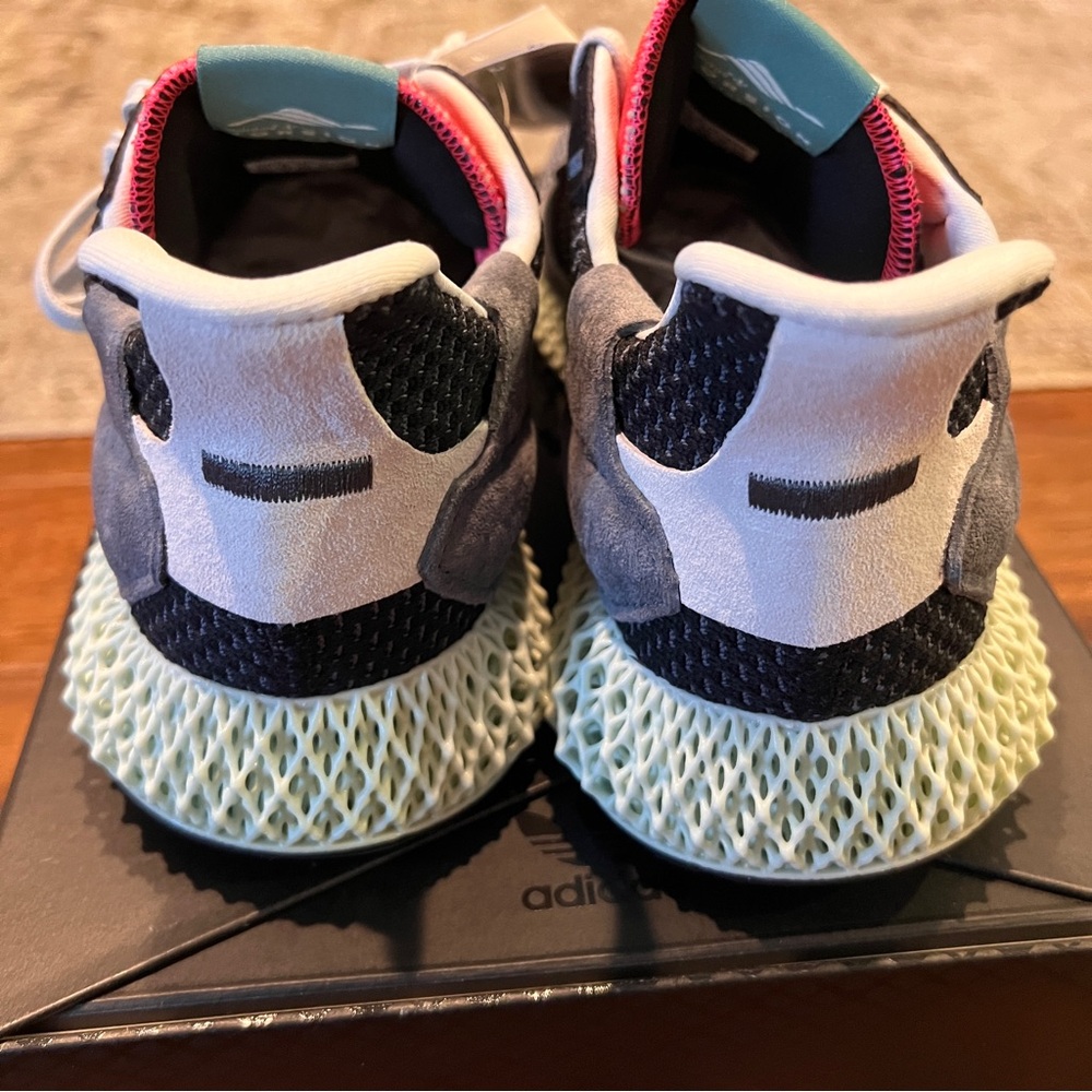 Adidas ZX 4000 Futurecraft 4D 'Black Onix' Men's Size 11.5 - Picture 7 of 13